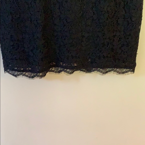 Adrianna Papell Lace Dress with 3/4 sleeve - Picture 4 of 6